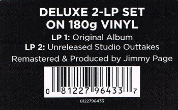 Led Zeppelin - Untitled (Vinyl, Vinyl, All Media, LP, Album, Reissue, Remastered, LP, Album, Deluxe Edition) Very Good Plus (VG+) / Very Good (VG)