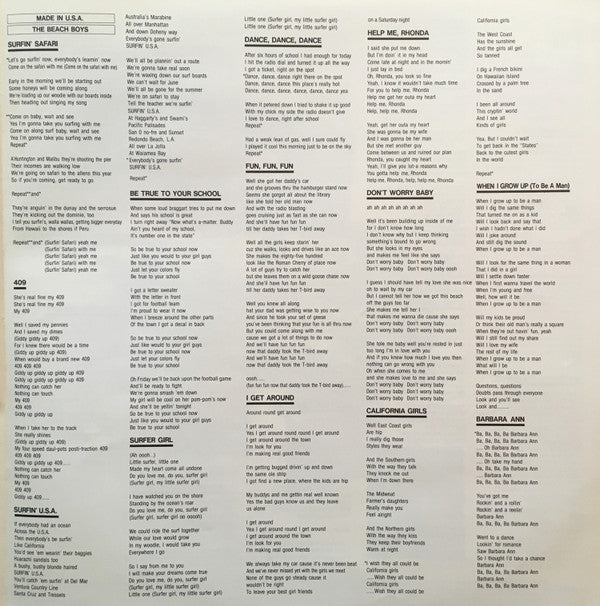 The Beach Boys - Made In USA (2xVinyl, LP, Compilation, Stereo, Mono) Very Good Plus (VG+) / Very Good Plus (VG+)