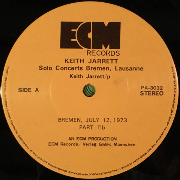 Keith Jarrett - Solo Concerts: Bremen / Lausanne (Box Set, Vinyl, L...