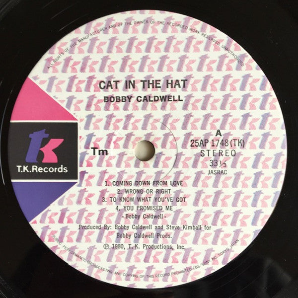 Bobby Caldwell - Cat In The Hat = ロマンティック・キャット (Vinyl, LP, Album, S...