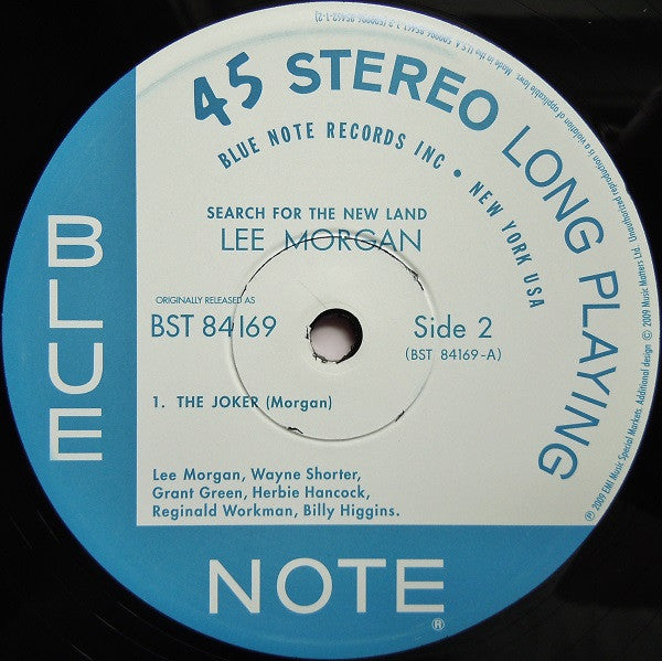 Lee Morgan - Search For The New Land (2xVinyl, LP, 45 RPM, Album, Limited Edition, Reissue, Stereo) Very Good Plus (VG+) / Near Mint (NM or M-)