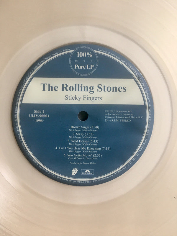 The Rolling Stones - Sticky Fingers (Vinyl, LP, Album, Limited Edition, Reissue) Very Good Plus (VG+) / Very Good (VG)