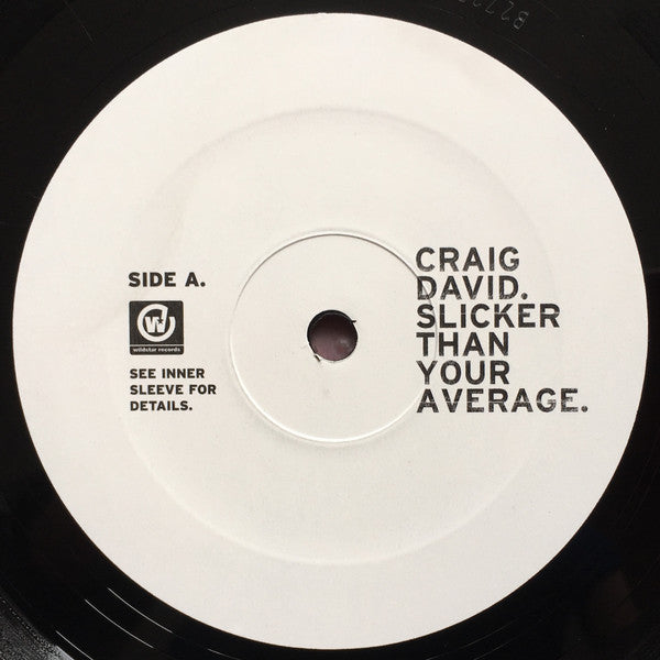 Craig David - Slicker Than Your Average (2xVinyl, LP, Album) Very Good (VG) / Very Good (VG)