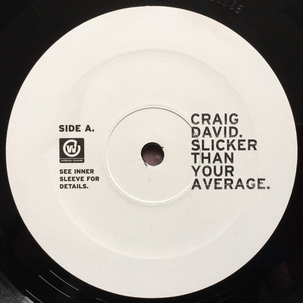 Craig David - Slicker Than Your Average (2xVinyl, LP, Album) Very Good (VG) / Very Good (VG)