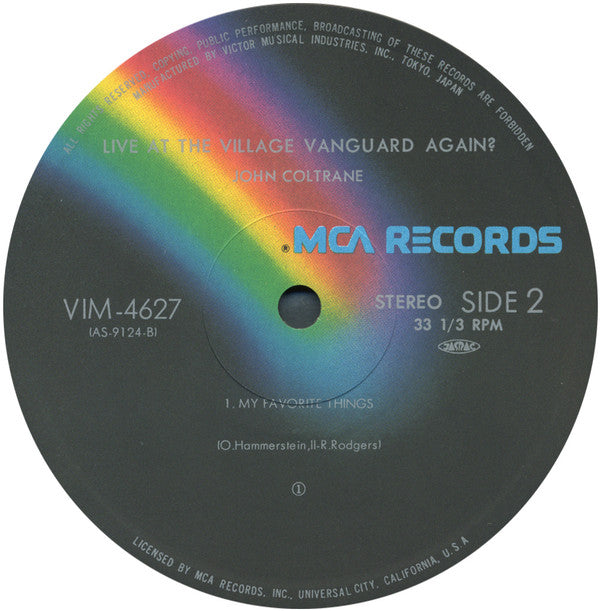 John Coltrane - Live At The Village Vanguard Again! (Vinyl, LP, Alb...
