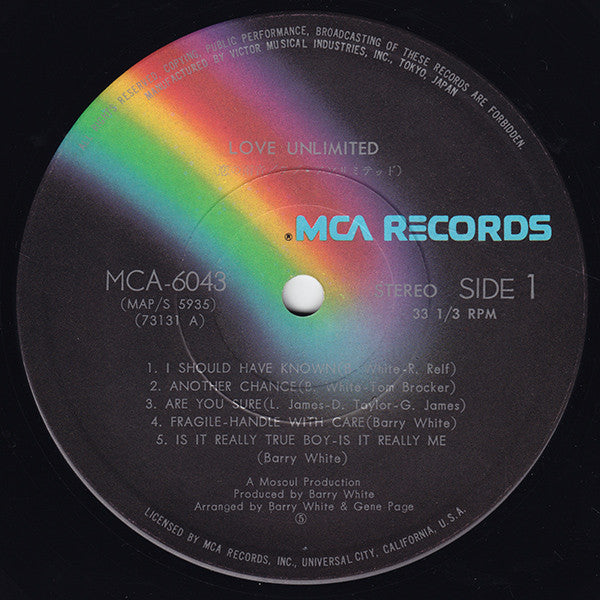 Love Unlimited - From A Girl's Point Of View We Give To You... (Vinyl, LP, Album) Very Good Plus (VG+) / Very Good Plus (VG+)