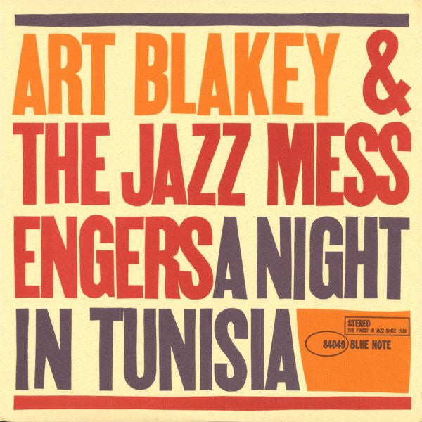 Art Blakey & The Jazz Messengers - A Night In Tunisia (Vinyl, LP, Album, Reissue) Very Good Plus (VG+) / Very Good Plus (VG+)