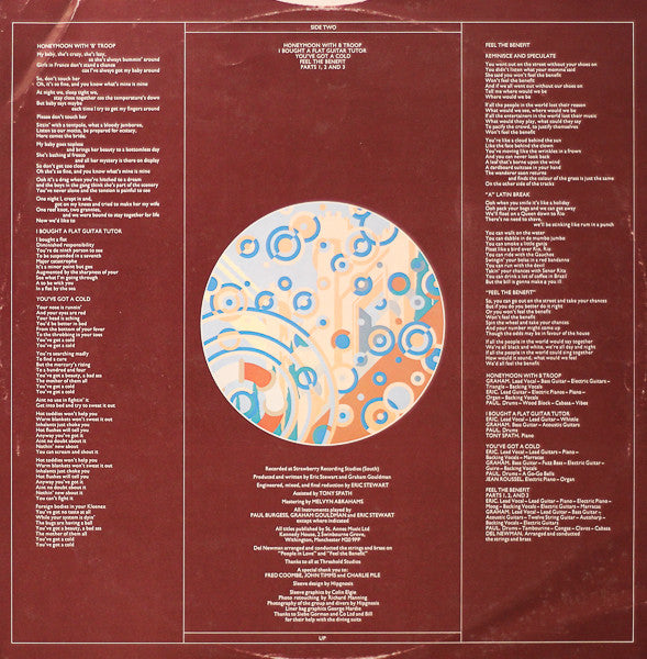 10cc - Deceptive Bends (Vinyl, LP, Album, Stereo) Very Good Plus (VG+) / Very Good Plus (VG+)