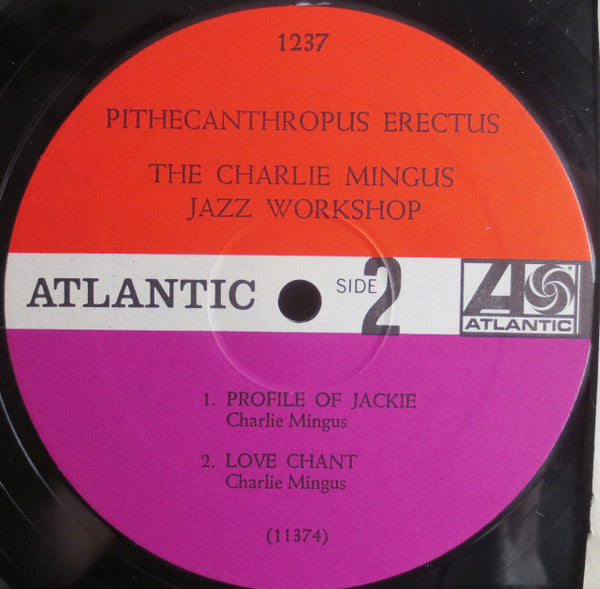 Charles Mingus Jazz Workshop - Pithecanthropus Erectus (Vinyl, LP, Album, Reissue, Mono) Very Good (VG) / Very Good (VG)
