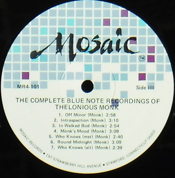 Thelonious Monk - The Complete Blue Note Recordings Of Thelonious M...