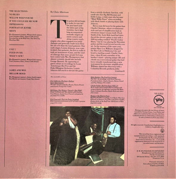 Wes Montgomery - The Small Group Recordings (2xVinyl, LP, Album, Compilation) Good Plus (G+) / Very Good (VG)