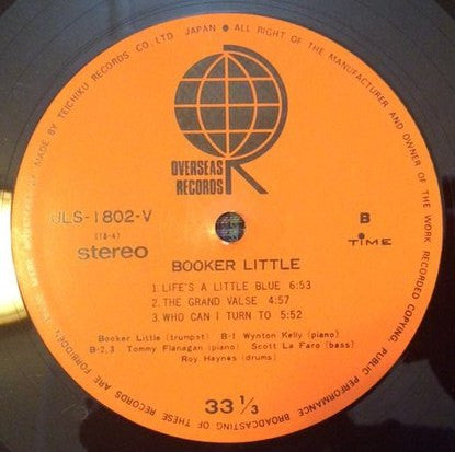 Booker Little - Booker Little (Vinyl, LP, Album, Reissue, Stereo)