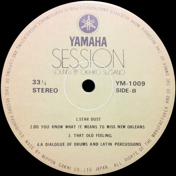 Okihiko Sugano - Session (Vinyl, LP, Stereo)