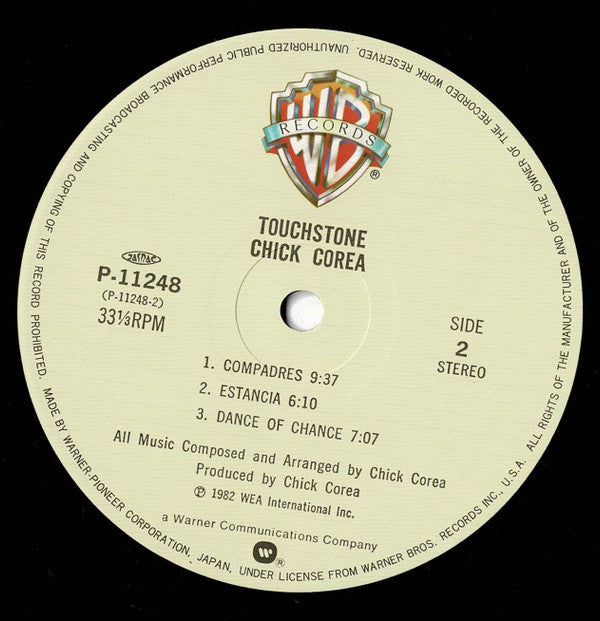 Chick Corea - Touchstone (Vinyl, LP, Album)