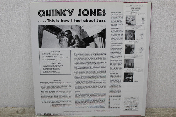Quincy Jones - This Is How I Feel About Jazz (Vinyl, LP, Album, Mono) Very Good Plus (VG+) / Very Good Plus (VG+)