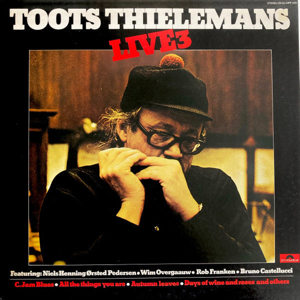 Toots Thielemans - Live 3 (Vinyl, LP, Album, Stereo)
