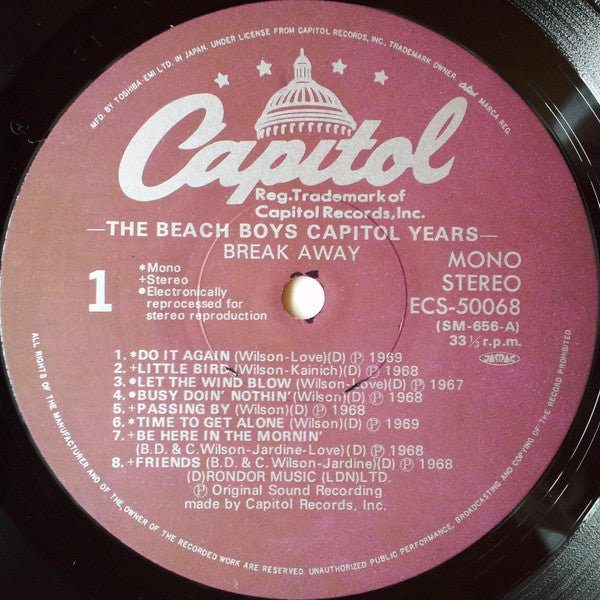 The Beach Boys - The Capitol Years (7xVinyl, Box Set, LP, Compilation, Stereo, Mono) Very Good Plus (VG+) / Good Plus (G+)