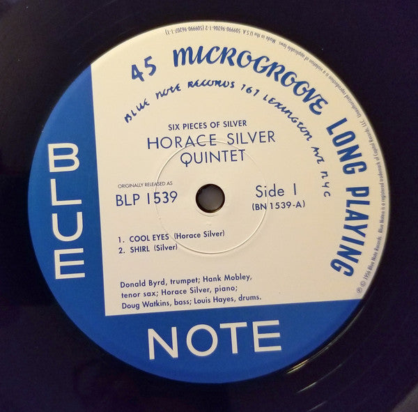 The Horace Silver Quintet - 6 Pieces Of Silver (2xVinyl, 12", 45 RPM, Album, Limited Edition, Numbered, Reissue, Remastered, Mono) Very Good (VG) / Near Mint (NM or M-)