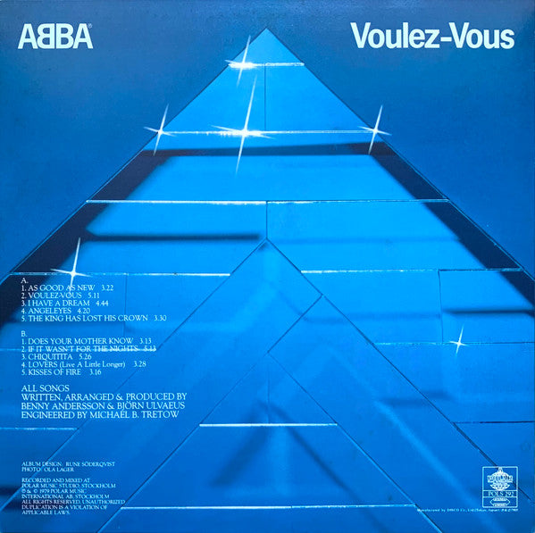 ABBA - Voulez-Vous = ヴーレ・ヴー (Vinyl, LP, Album, Stereo)