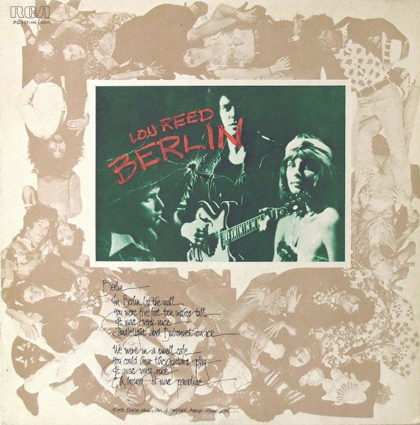 Lou Reed - Berlin (Vinyl, LP, Album, Limited Edition, Reissue) Very Good Plus (VG+) / Very Good Plus (VG+)