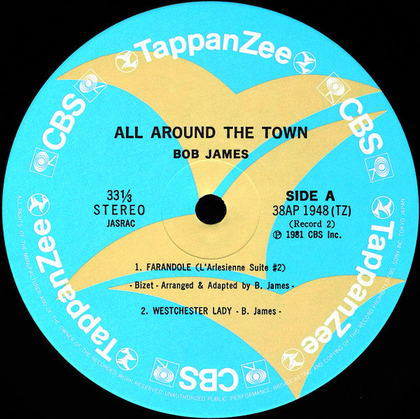 Bob James - All Around The Town (Vinyl, LP, Album, Stereo)
