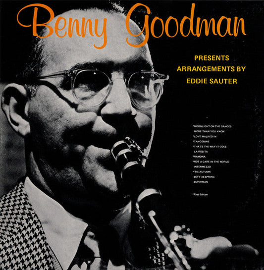 Benny Goodman And His Orchestra - Benny Goodman Presents: Eddie Sauter Arrangements (Vinyl, LP, Compilation, Reissue, Mono) Very Good Plus (VG+) / Very Good (VG)