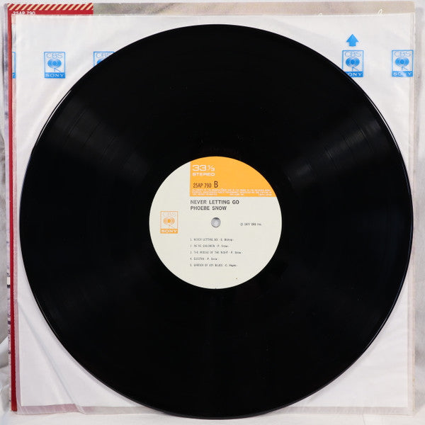 Phoebe Snow - Never Letting Go (Vinyl, LP, Album)
