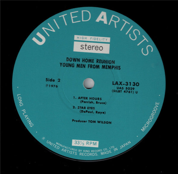 Young Men From Memphis - Down Home Reunion (Vinyl, LP, Album, Limit...