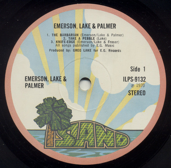 Emerson, Lake & Palmer - Emerson, Lake & Palmer (Vinyl, LP, Album, Repress, Stereo) Very Good (VG) / Very Good (VG)