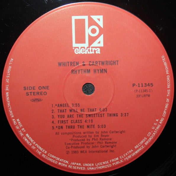 Jaki Whitren - Rhythm Hymn (Vinyl, LP, Album) Very Good Plus (VG+) / Very Good (VG)