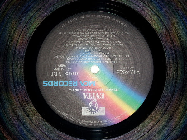 Andrew Lloyd Webber And Tim Rice - Evita (2xVinyl, LP, Album, Reissue) Very Good Plus (VG+) / Very Good (VG)