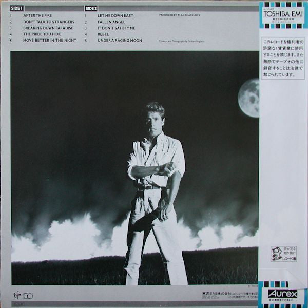 Roger Daltrey - Under A Raging Moon (Vinyl, LP, Album) Very Good Plus (VG+) / Good Plus (G+)