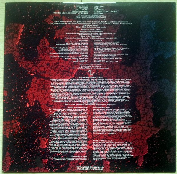 The Darkness - One Way Ticket To Hell ...And Back (Vinyl, LP, Album) Very Good Plus (VG+) / Very Good Plus (VG+)