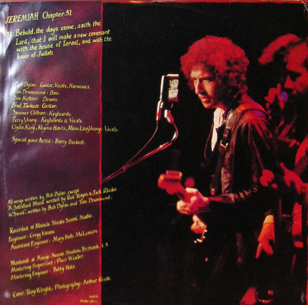 Bob Dylan - Saved (Vinyl, LP, Album) Very Good (VG) / Very Good (VG)
