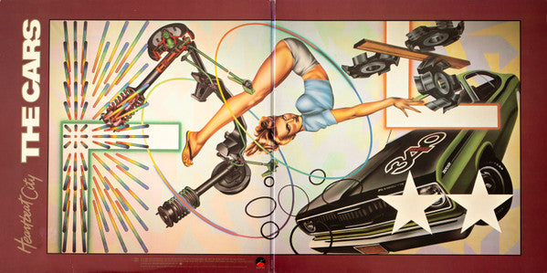 The Cars - Heartbeat City (Vinyl, LP, Album, Misprint, Stereo) Very Good (VG) / Very Good (VG)