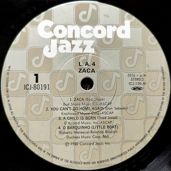 LA4 - Zaca (Vinyl, LP, Album)