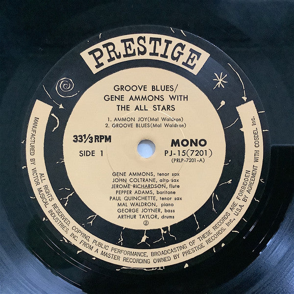 Gene Ammons' All Stars - Groove Blues (Vinyl, LP, Album, Reissue, M...