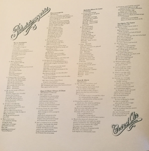 Curved Air - Phantasmagoria (Vinyl, LP, Album, Reissue, Stereo) Very Good Plus (VG+) / Very Good Plus (VG+)