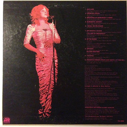 Bette Midler - Bette Midler (Vinyl, LP, Album) Very Good Plus (VG+) / Good Plus (G+)