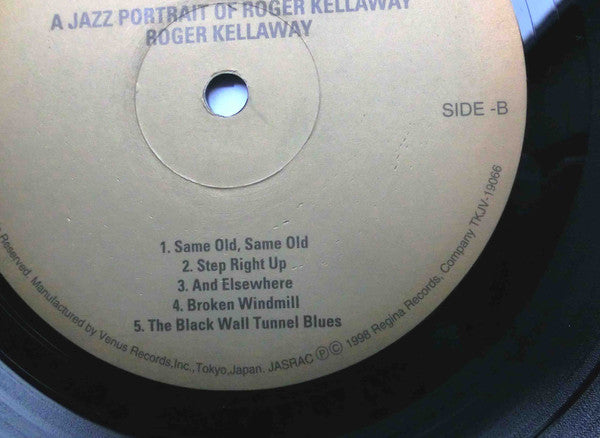 Roger Kellaway - A Jazz Portrait Of Roger Kellaway (Vinyl, LP, Album, Limited Edition, Reissue) Very Good Plus (VG+) / Very Good Plus (VG+)