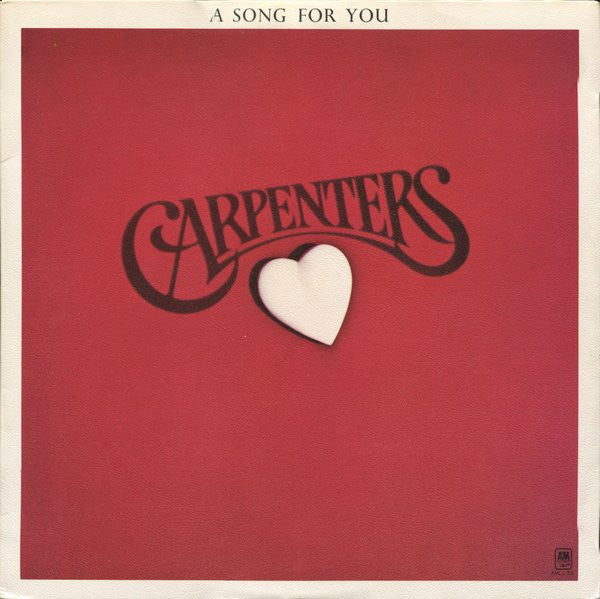 Carpenters - A Song For You (Vinyl, LP, Album, Stereo)