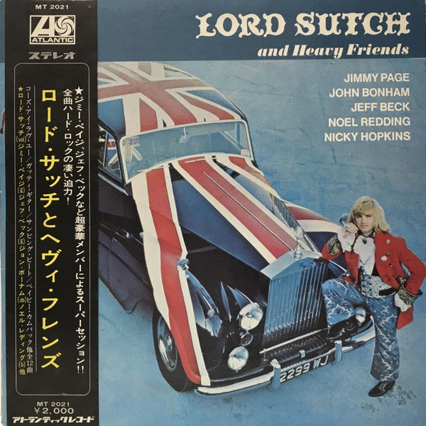 Lord Sutch And Heavy Friends - Lord Sutch And Heavy Friends (Vinyl, LP, Album) Very Good (VG) / Very Good Plus (VG+)