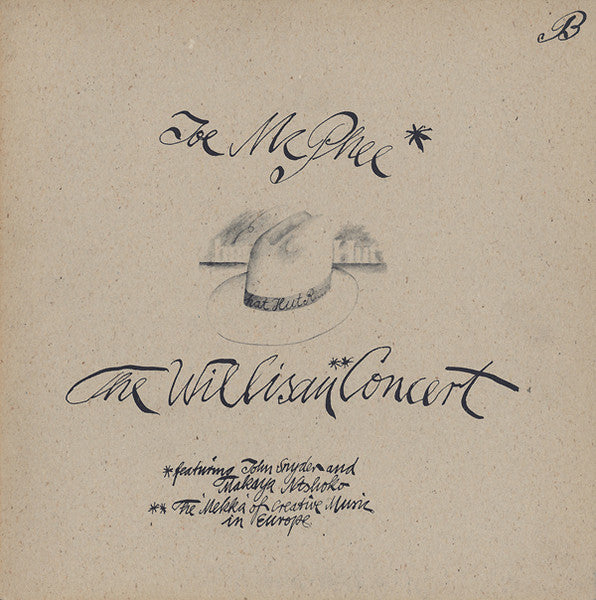 Joe McPhee - The Willisau Concert (Vinyl, LP, Album) Near Mint (NM or M-) / Very Good Plus (VG+)