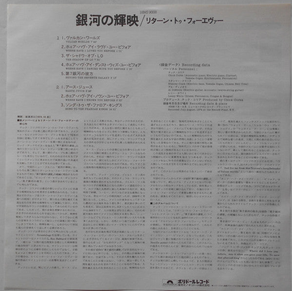 Return To Forever - Where Have I Known You Before (Vinyl, LP, Album...