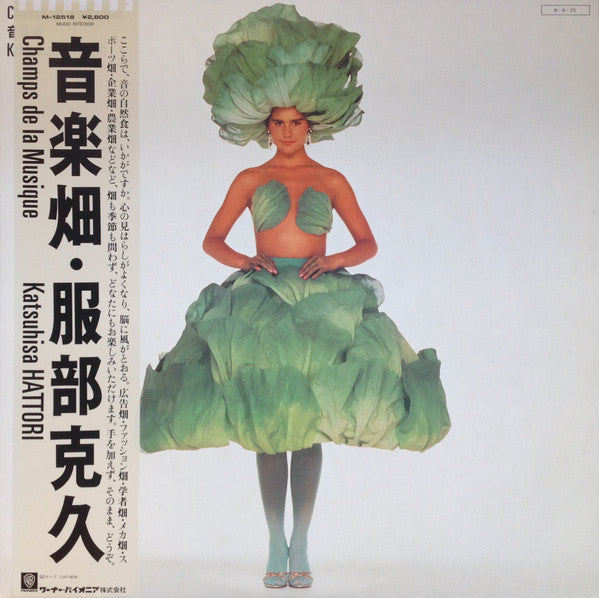 Katsuhisa Hattori - Champs De La Musique = 音楽畑 (Vinyl, LP) Very Good Plus (VG+) / Very Good Plus (VG+)