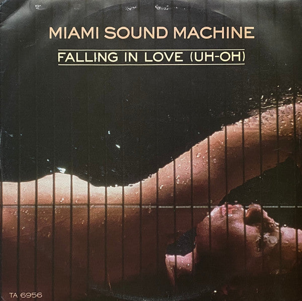Miami Sound Machine - Falling In Love (Uh-Oh) (Vinyl, 12", 45 RPM, Single) Good Plus (G+) / Good Plus (G+)