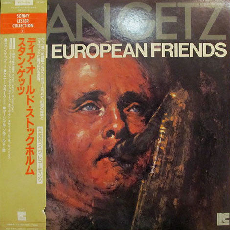 Stan Getz - With European Friends (Vinyl, LP, Compilation) Very Good Plus (VG+) / Very Good Plus (VG+)
