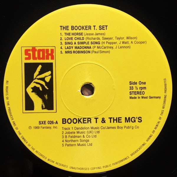 Booker T & The MG's - The Booker T. Set (Vinyl, LP, Album, Reissue,...