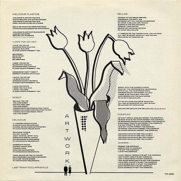 Plastics - Welcome Plastics (Vinyl, LP, Album, Stereo) Very Good Plus (VG+) / Very Good Plus (VG+)