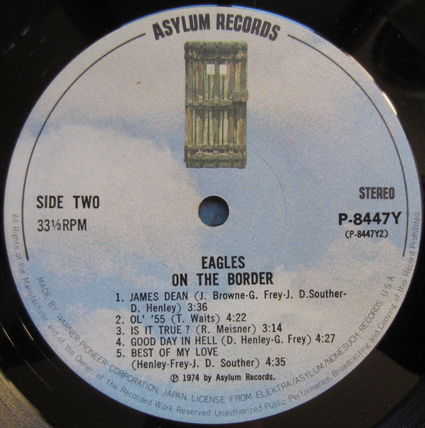 Eagles - On The Border (Vinyl, LP, Album, Stereo) Near Mint (NM or M-) / Very Good (VG)